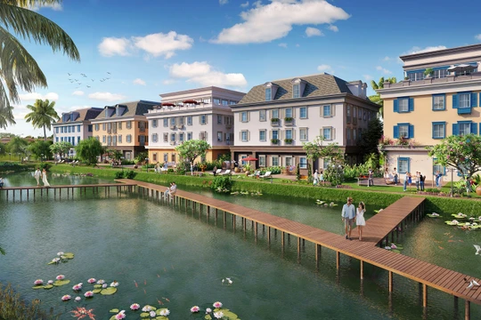 Khu Boutique Shophouse nằm ở vị trí trung tâm dự án Sun Premier Village Ha Long Bay.