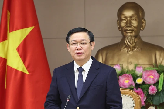 Phó Thủ tướng Vương Đình Huệ. Ảnh: Thành Chung