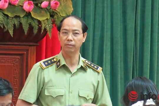 Ông Nguyễn Đắc Lộc, Chi cục phó Chi cục quản lý thị trường Hà Nội khẳng định quản lý thị trường làm đúng trong vụ xúc xích Vietfoods