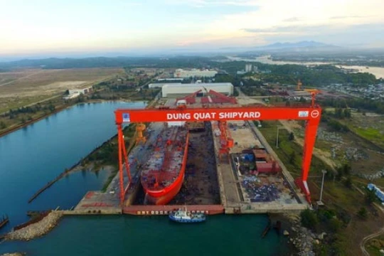 Nhà máy đóng tàu Dung Quất đã được đồng ý cho phá sản