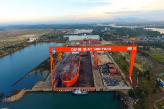 Nhà máy đóng tàu Dung Quất đã được đồng ý cho phá sản