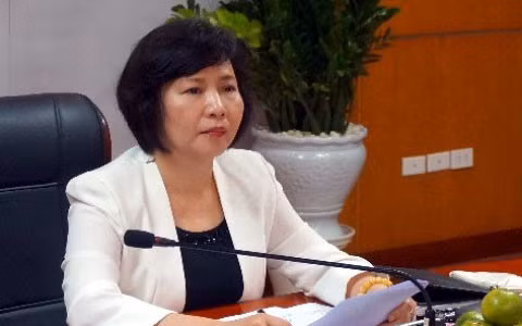 Cựu Thứ trưởng Hồ Thị Kim Thoa. Ảnh VOV