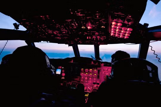 Máy bay P-3C Orion của Không đoàn tuần biển số 9 bay quan sát Địa Trung Hải, ngày 1.4.2014 - Ảnh: Hải quân Mỹ