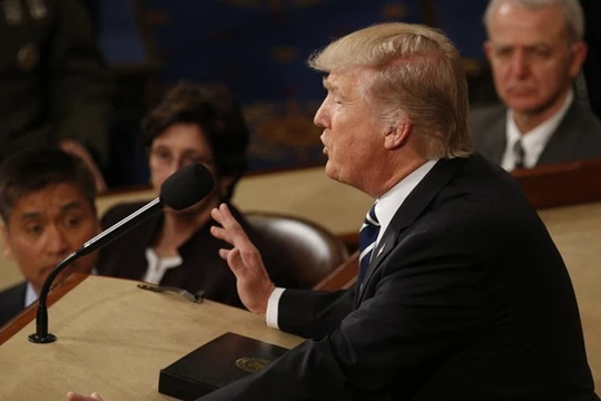 Tổng thống D. Trump phát biểu trước Hạ viện