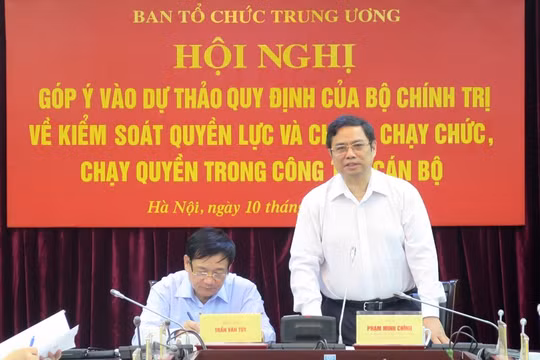  Ông Phạm Minh Chính - Ủy viên Bộ Chính trị, Bí thư Trung ương Đảng, Trưởng Ban Tổ chức Trung ương Đảng. Nguồn: dangcongdan.vn 