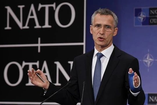 Tổng thư ký NATO Jens Stoltenberg - Ảnh: AFP