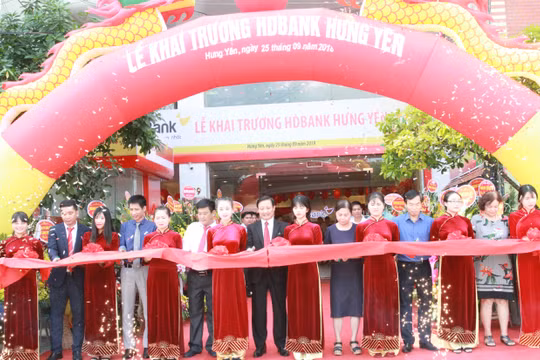 Lễ khai trương HDBank Hưng Yên diễn ra vào sáng ngày 25/9/2018
