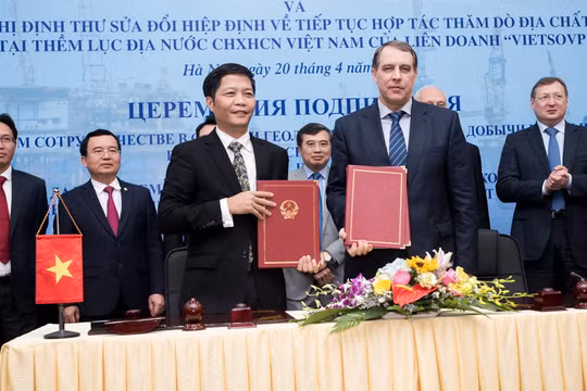 Việt-Nga thống nhất tiếp tục hợp tác thăm dò khai thác dầu khí.