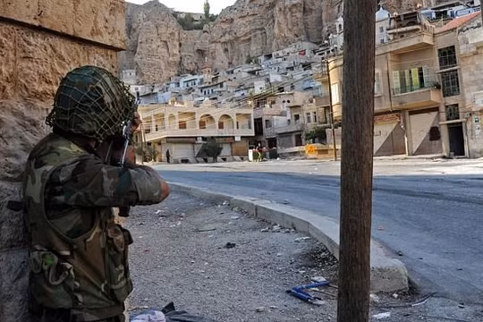 Binh sỹ Syria. (Nguồn: SAGA)