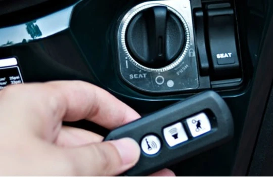 Hệ thống khóa thông minh trên Honda SH mới.