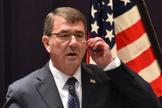 Bộ trưởng Quốc phòng Mỹ Ash Carter.