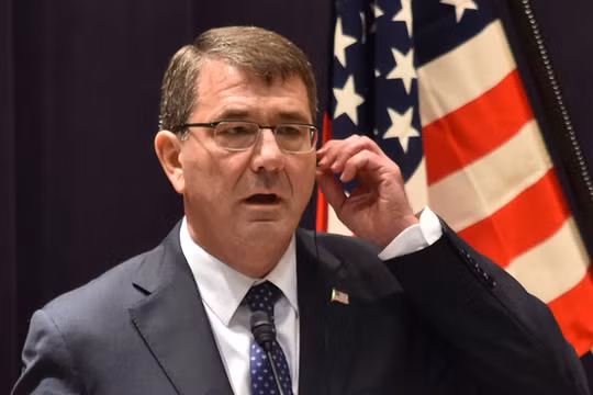 Bộ trưởng Quốc phòng Mỹ Ash Carter.