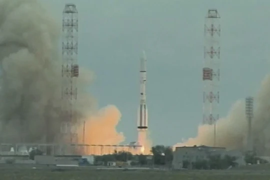 Clip hiếm toàn cảnh sân bay vũ trụ mới của Nga