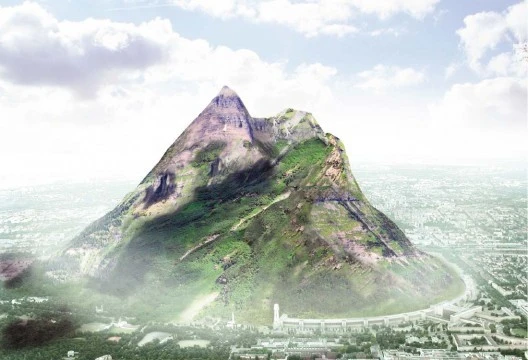 UAE đang thử nghiệm dự án xây núi nhân tạo để tăng nguồn nước mưa.