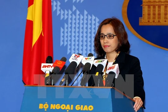Phó Phát ngôn viên Bộ Ngoại giao Phạm Thu Hằng