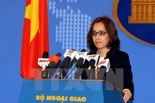 Phó Phát ngôn viên Bộ Ngoại giao Phạm Thu Hằng