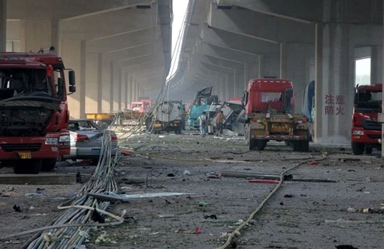 Lại thêm vụ nổ mới ở Thiên Tân, Trung Quốc