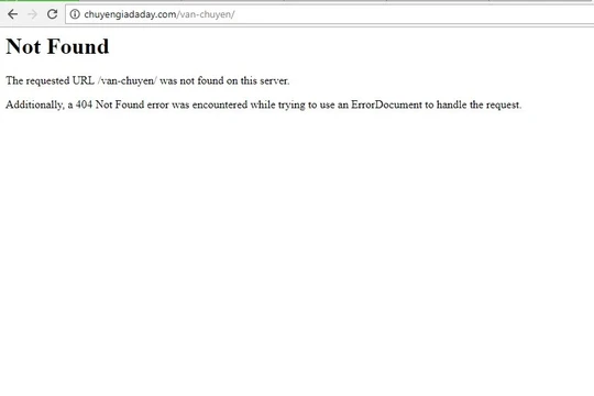 website http://chuyengiadaday.com đã không truy cập được.