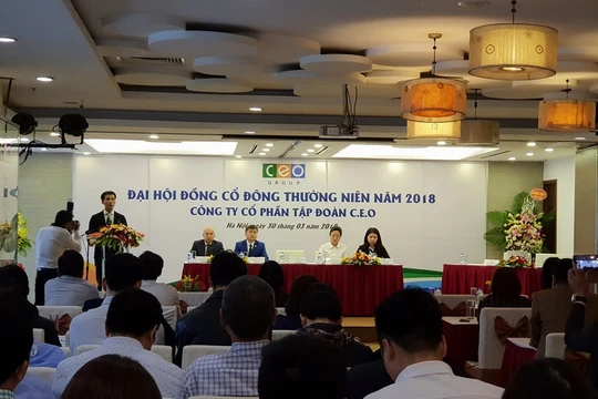 ĐHCĐ CEO 2018 sáng 30/3.