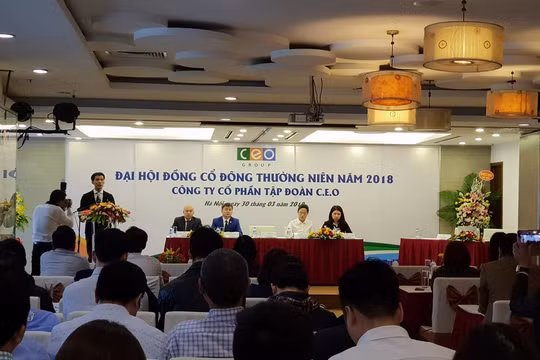 ĐHCĐ CEO 2018 sáng 30/3.
