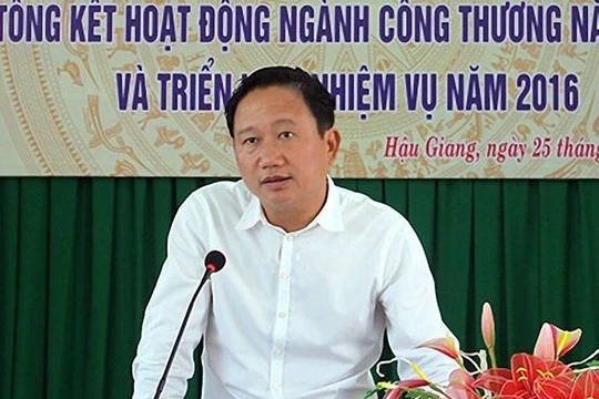 Bị can Trịnh Xuân Thanh. Nguồn: Báo Hậu Giang
