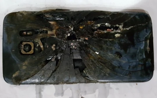 Chiếc Galaxy S7 edge đã phát nổ