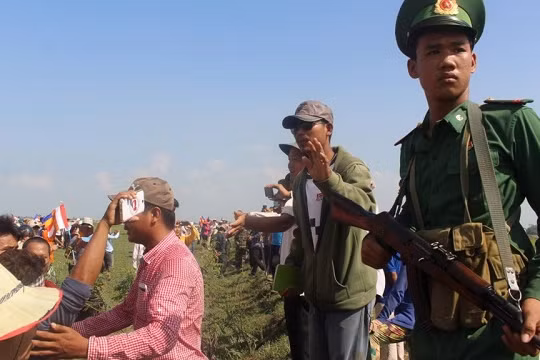 Ngăn chặn thành công 1.800 người Campuchia xâm nhập biên giới trái phép
