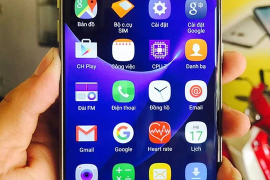 Một chiếc "Samsung Galaxy S8" Đài Loan được quảng cáo trên mạng.