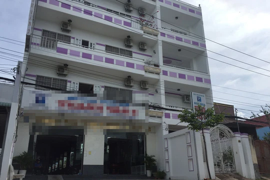 Khách sạn nơi ông Quang mất trộm tiền. Ảnh: NLĐ