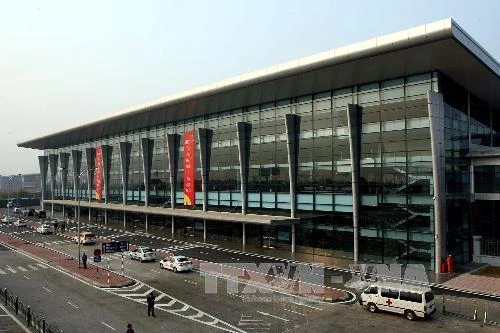 Toàn cảnh nhà ga T1 Nội Bài.