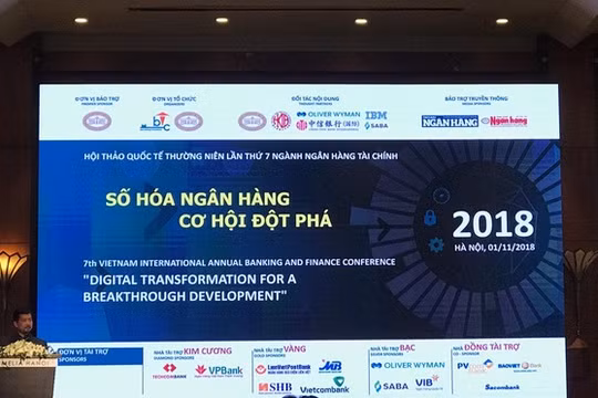 Hội thảo quốc tế “Số hóa ngân hàng - Cơ hội đột phá” tổ chức tại Khách sạn Melia