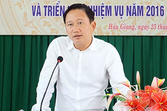 Ông Trịnh Xuân Thanh. Ảnh: Báo Hậu Giang.