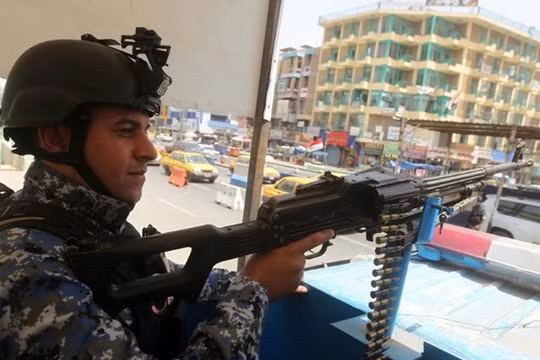 Một lính Thổ Nhĩ Kỳ tại Iraq. (Nguồn: AFP)