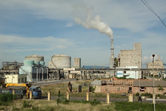 Nhà máy DAP Đình Vũ (Hải Phòng) - một dự án thua lỗ của Vinachem.