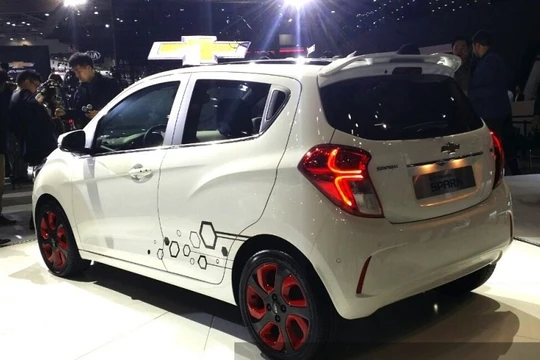 Xe The Next Spark thế hệ mới nhất được General Motors năm 2016 tại thị trường Hàn Quốc. Ảnh: General Motors