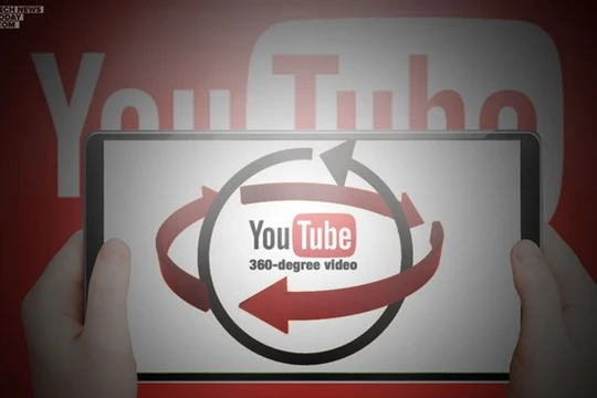 YouTube hỗ trợ phát trực tiếp video 360 độ