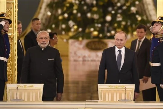 Moscow và New Delhi đã thống nhất kế hoạch xây dựng 12 lò phản ứng hạt nhân trên khắp Ấn nhằm đáp ứng nhu cầu năng lượng tăng cao của quốc gia Nam Á. 