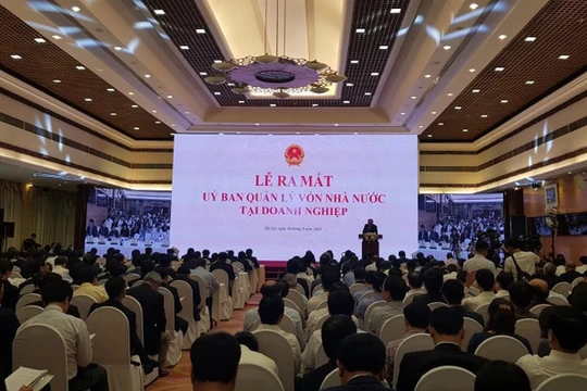 Ra mắt Ủy ban Quản lý vốn nhà nước tại doanh nghiệp.