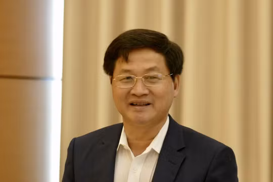 Tổng Thanh tra Chính phủ Lê Minh Khái trình bày trước Ủy ban Tư pháp. Nguồn: Tuổi trẻ