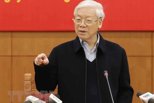  Tổng Bí thư Nguyễn Phú Trọng. Ảnh: TTXVN 