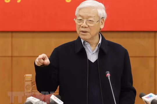  Tổng Bí thư Nguyễn Phú Trọng. Ảnh: TTXVN 