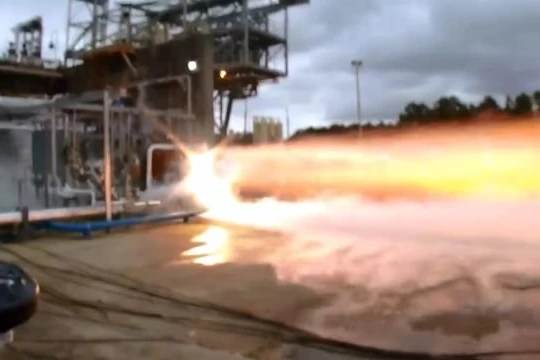 NASA thử nghiệm động cơ tên lửa in 3-D - Ảnh cắt ra từ clip của NASA