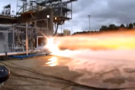 NASA thử nghiệm động cơ tên lửa in 3-D - Ảnh cắt ra từ clip của NASA