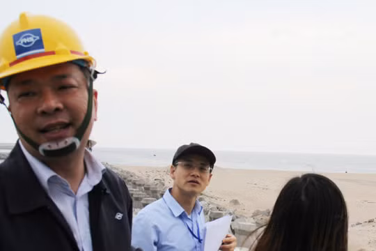 Ông Chu Xuân Phàm - trưởng văn phòng Formosa tại Hà Nội - Ảnh: Văn Định