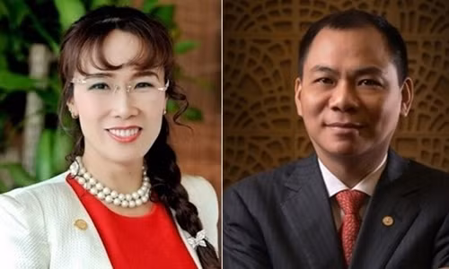 Hải tỷ phú USD của Việt Nam - ông Phạm Nhật Vượng và bà Nguyễn Thị Phương Thảo. Ảnh: VietnamBiz