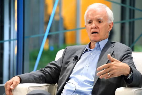 Ông Bob Kerrey trong một buổi phỏng vấn với tờ New York Times vào năm 2013. 
