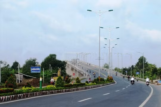 Huyện Mỏ Cày Bắc, tỉnh Bến Tre. Ảnh minh họa