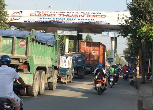 Một trạm thu phí của công ty Cường Thuận IDICO - Ảnh: Lê Lâm