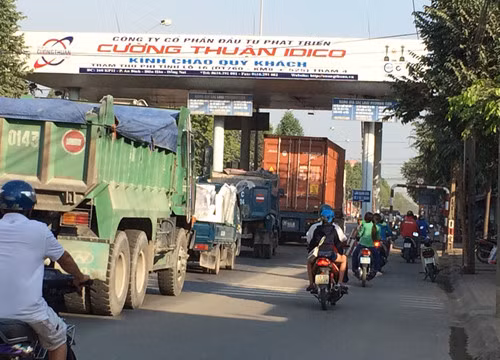 Một trạm thu phí của công ty Cường Thuận IDICO - Ảnh: Lê Lâm