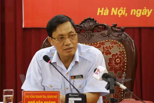 Phó Tổng Thanh tra Chính phủ Ngô Văn Khánh